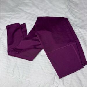 Mika Yoga Wear Deep Wine Leggings High wasted S/M